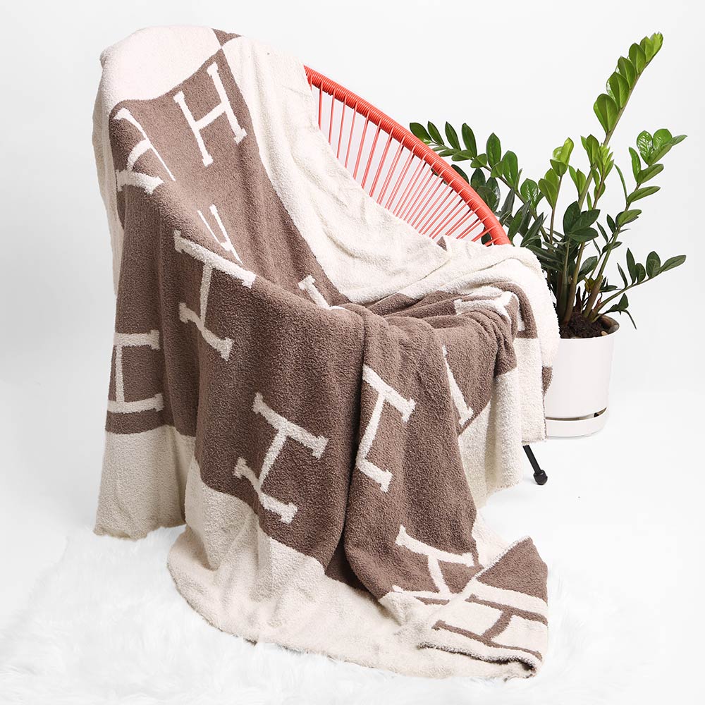 Reversible Throw Blanket